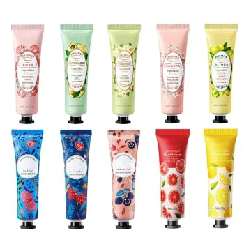 Verified 10 Pack Hand Cream for Dry Cracked Hands Birthday Gifts for Women Bridesmaid First-Class