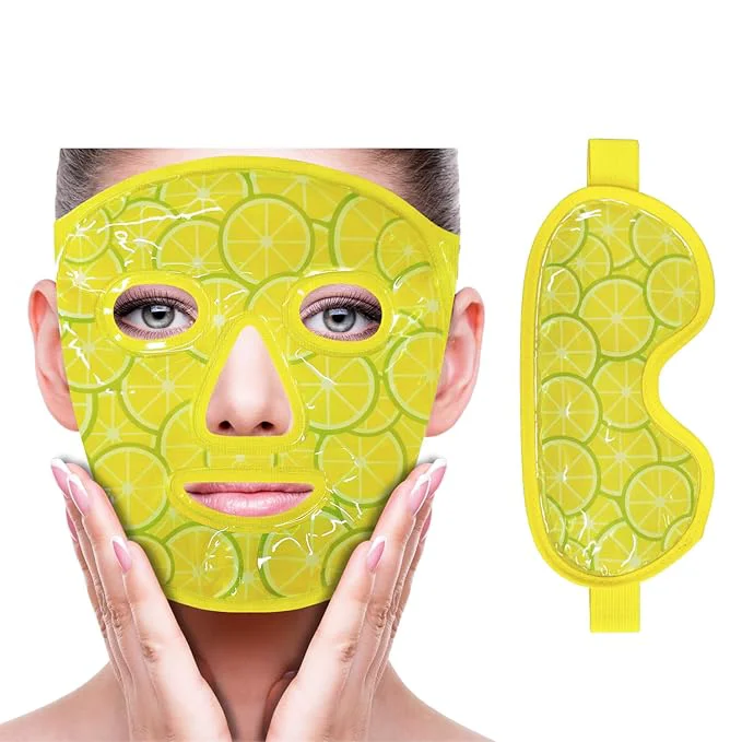 Exclusive ZNÖCUETÖD Face Eye Mask Ice Pack High-Performance