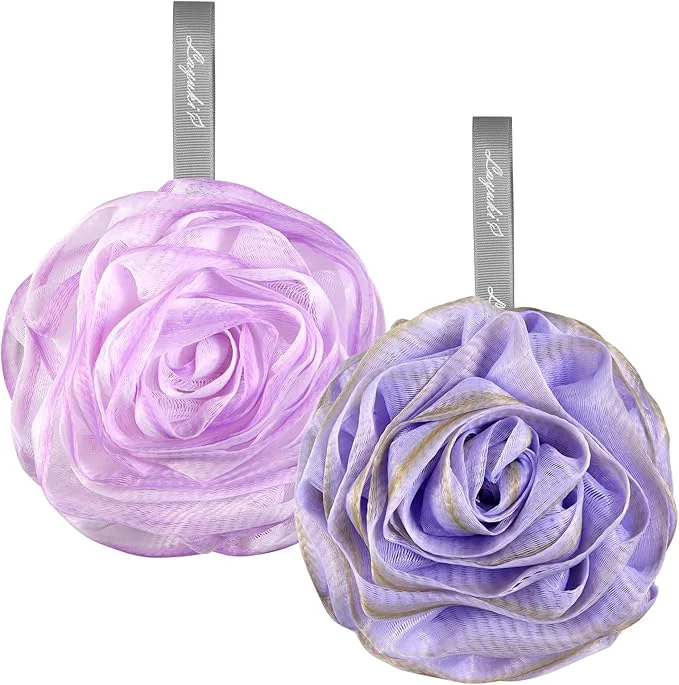 Modern LAYUKI Bath Loofah Shower Loofah Body Loofah Bath Sponge Shower Sponge Premium Material