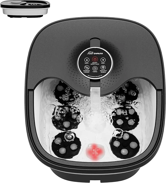 Dependable Snailax Foot Spa Bath Massager Casual