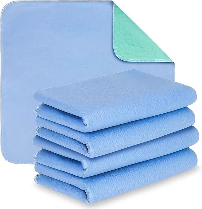 Innovative Hearth amp Harbor Incontinence Bed Pads Washable Waterproof 34 x36 Washable Pee Pads for Adults Elderly Kids amp Pets Heavy Absorbency Pads for Beds for Incontinence Adults 4 Pack Reusable Underpads High-Grade