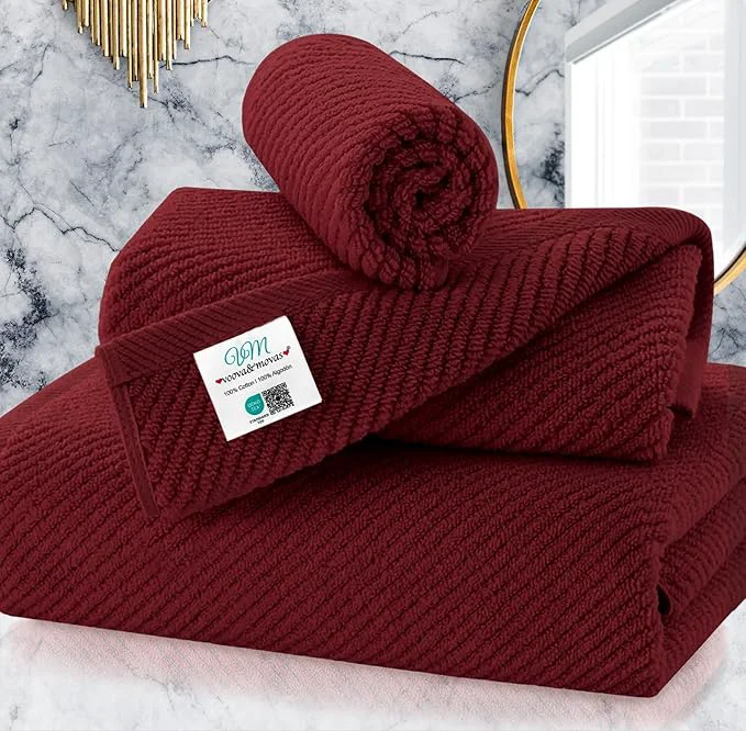 Prestigious VOOVA MOVAS 3 Piece Towel Set Excellent