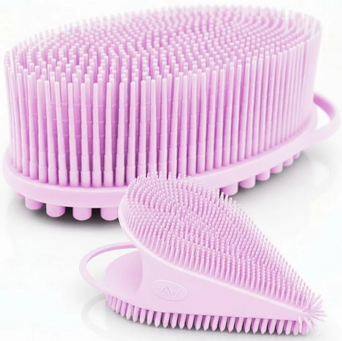 Artisan Avilana Premium Body Scrubber and Face Brush Set Advanced