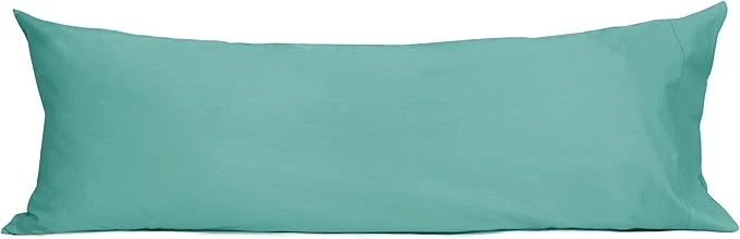 Elite Sunflower Body Pillowcase Cotton Long Pillow Cover Case Envelope Closure 1 Pack 20×54 inches Lagoon Soft and Breathable