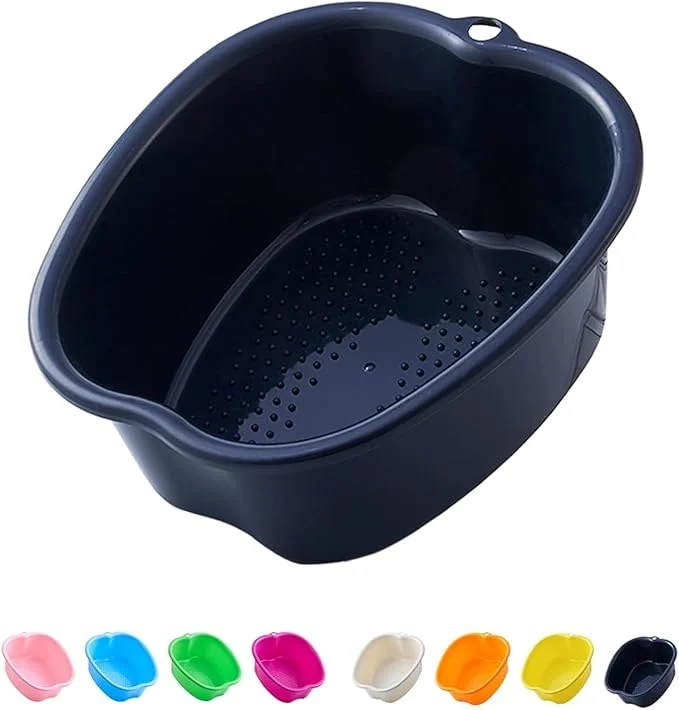Crafted AXLOFO® Foot Soaking Bath Basin Large Plastic Foot Soaking Tub Feet Massage Long-Lasting
