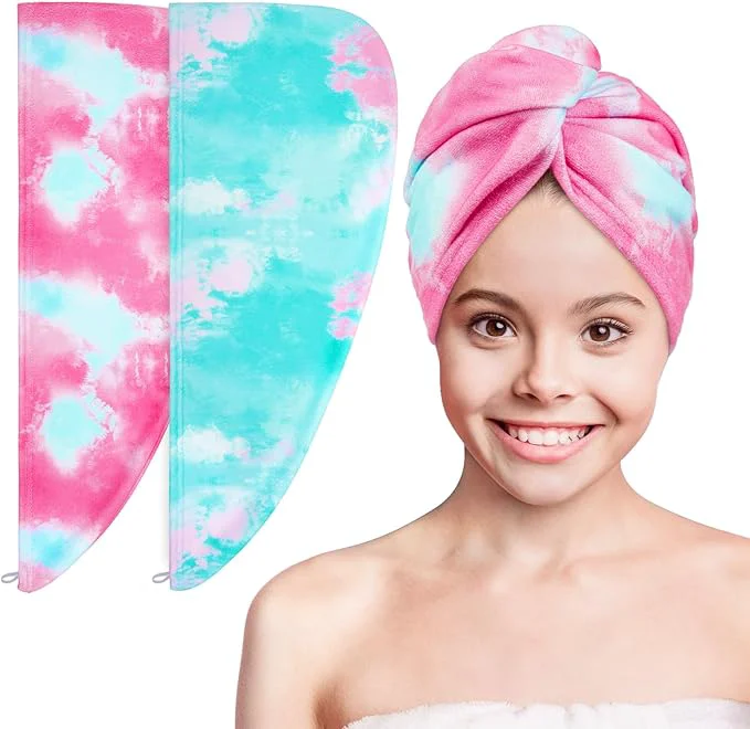 World-Class Basumee Microfiber Hair Towel Wrap Genuine