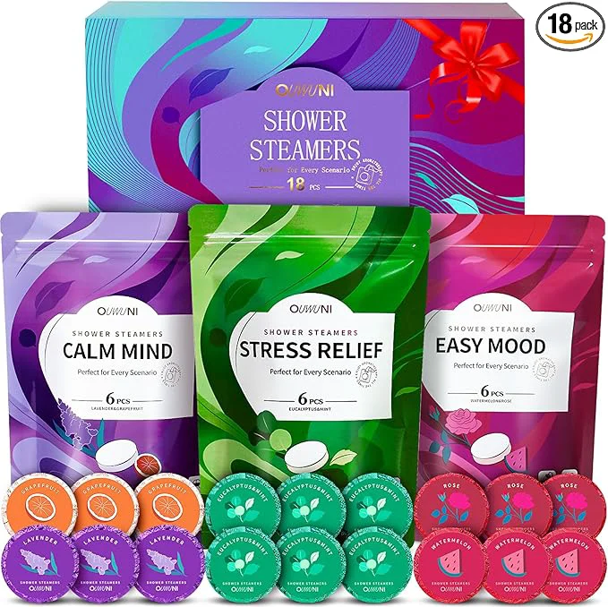 First-Class Shower Steamers Aromatherapy Organic