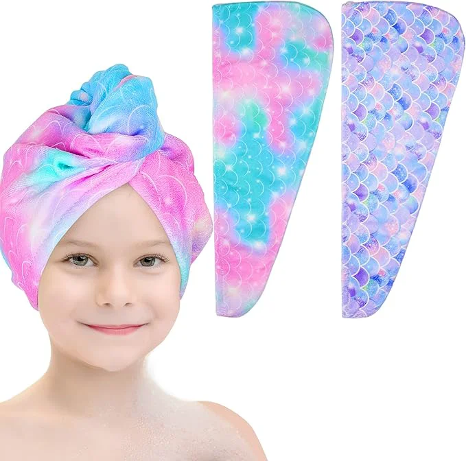 Consistent Basumee Microfiber Hair Towel Wrap Elegant