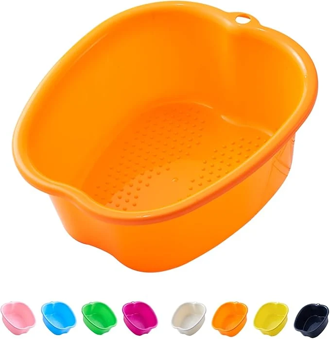 World-Class AXLOFO® Foot Soaking Bath Basin Large Plastic Foot Soaking Tub Feet Massage Classic