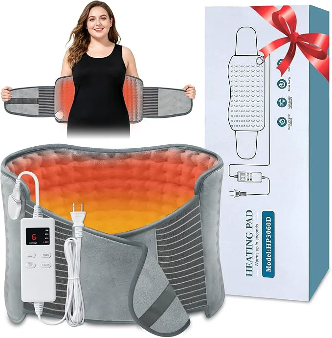 World-Class Heating Pad for Back Pain Relief Extra-Large 12 x24 26 Extendable Electric Modern