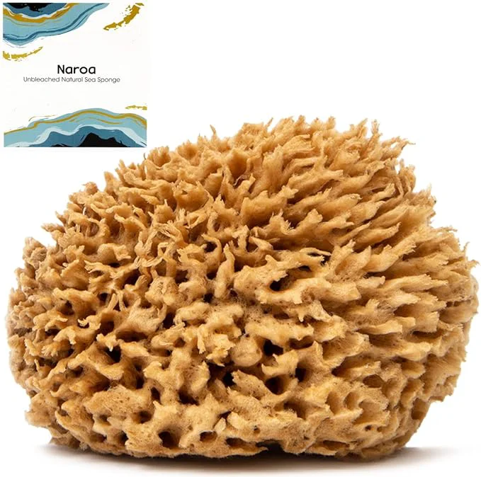 Top-Quality Naroa Soft Natural Sea Sponge Gentle Loofah Responsible