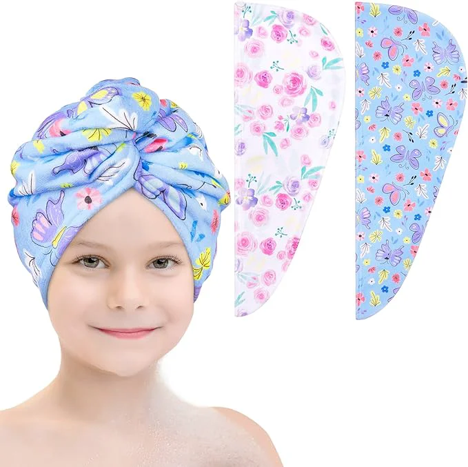 Verified Basumee Microfiber Hair Towel Wrap Next-Generation