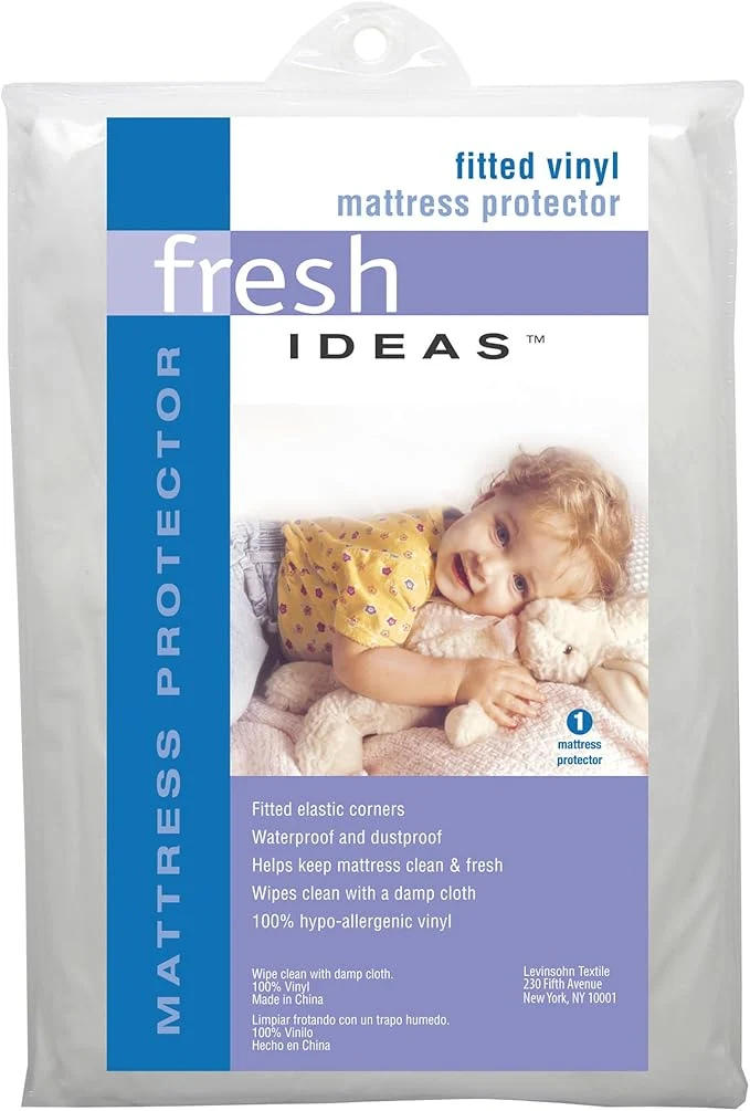 Fashionable Levinsohn Fresh Ideas Waterproof Mattress Protector Vinyl Hypoallergenic Twin Unique
