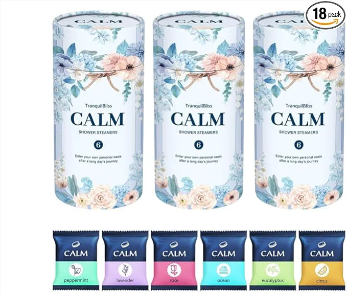 Classic Shower Steamers 18 Count Scented Shower Bombs Exclusive