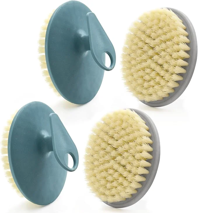 Exceptional Body Scrubber 4 Pack BEAUTAIL Gentle Exfoliating Shower Bath Brush Soft Professional