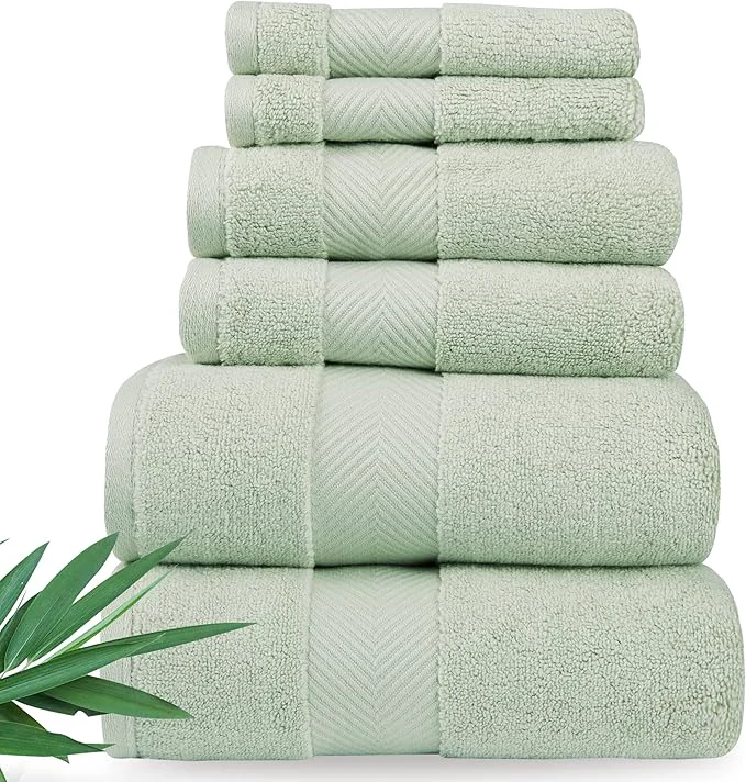 Excellent Alusa Home Ultra Soft Plush Viscose from Bamboo Bath Towels Recyclable