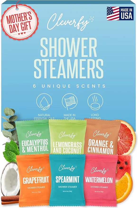 Enhanced Cleverfy Shower Steamers Aromatherapy Solid