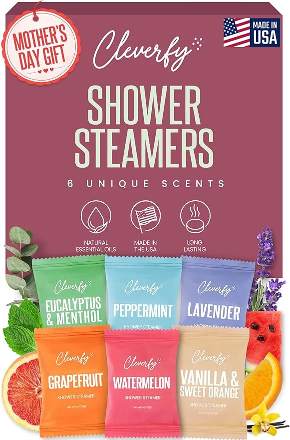 Flexible Cleverfy Shower Steamers Aromatherapy Fine