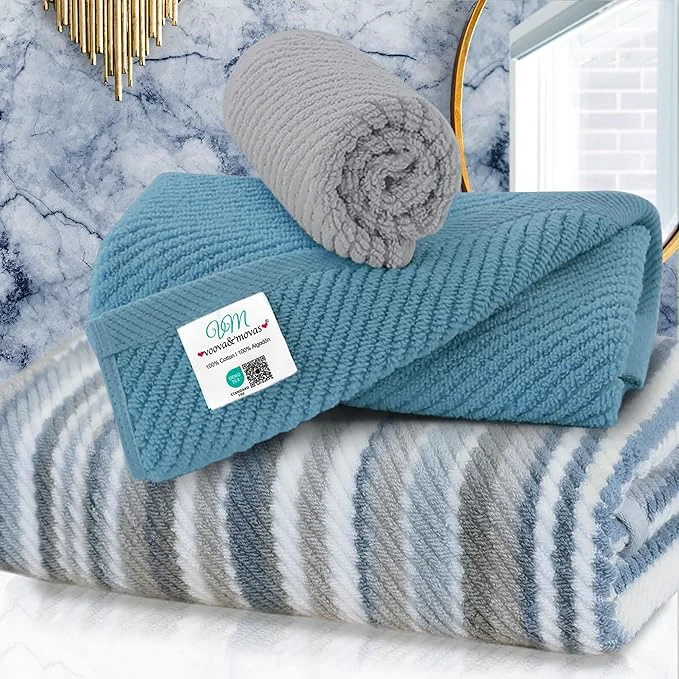 Unique VOOVA MOVAS Towel Set for Bathroom Sustainable