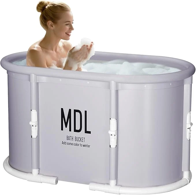 World-Class Portable Bathtub Foldable Bathtub No Installation standing Shower Bathtubs Traditional