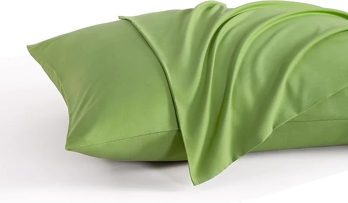 Artisan NTBAY King Pillow Cases Set of 2 2 Pack Brushed Microfiber 20×36 Pillow Cases Soft Wrinkle Fade Stain Resistant Sage Green Pillow Cases with Envelope Closure 20×36 Inches Sage Green Fine Crafted