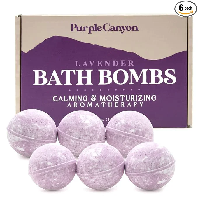 Artisan Purple Canyon Lavender Bath Bombs Elite