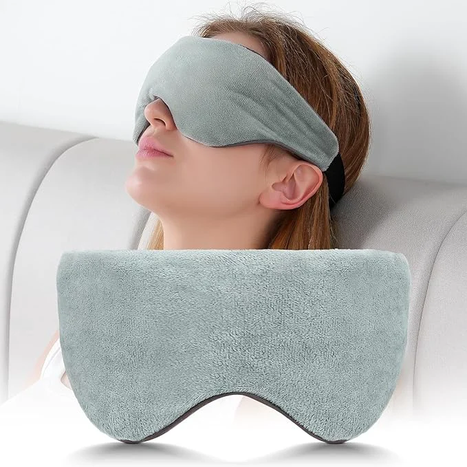 Flexible Sivio Weighted Eye Mask for Sleeping Cooling Cozy Reversible Blackout Sleep Modern