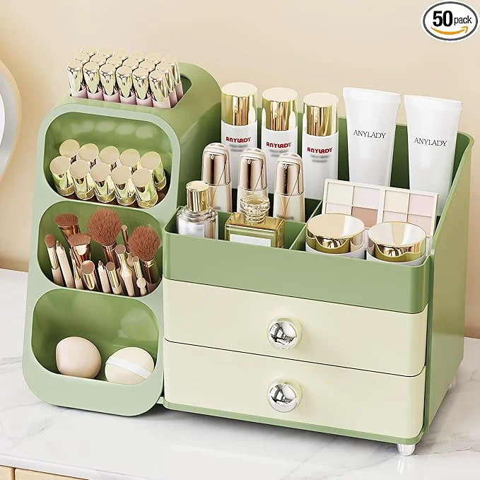 Easy-to-Use Anylady Large Capacity Makeup Organizer Countertop Classic