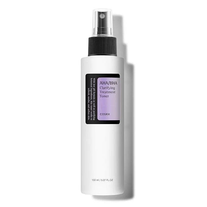 Environmentally Friendly COSRX AHA BHA Treatment Toner 5.07 fl.oz 150ml Facial Exfoliating Spray Optimized