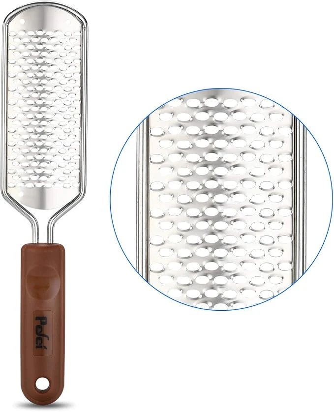 Top-Quality Professional Pedicure Foot File Colossal Stainless Steel Detachable Foot Smooth