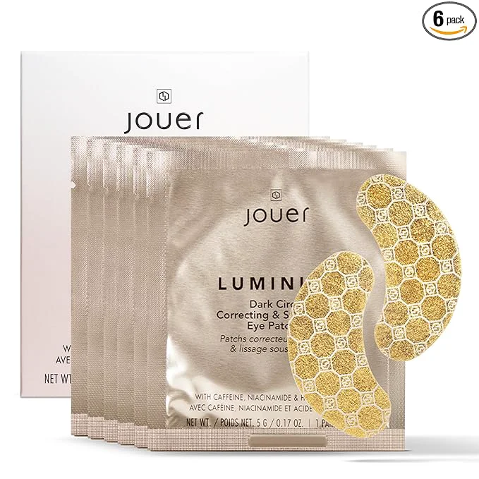 Powerful Jouer Luminize Dark Circle Correcting Smoothing Eye Patches Caffeine Eye Clean