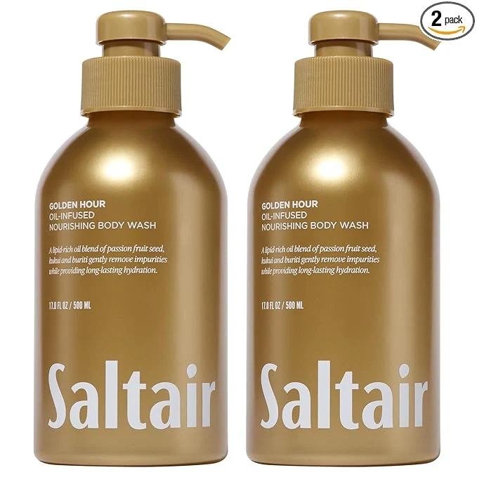 Elegant Saltair Body Wash 2-Pack – Moisturizing Body Wash Minimalist