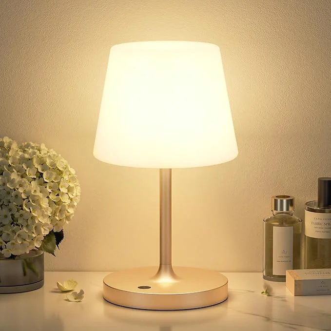 Fast Kakanuo Champagne Gold Shower Lamp Waterproof Rechargeable Cordless Lamp Fine