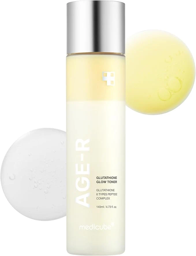 Eco-Friendly medicube Age-R Glutathione Glow Milky Toner Low-Irritation Double Layer Toner Safe
