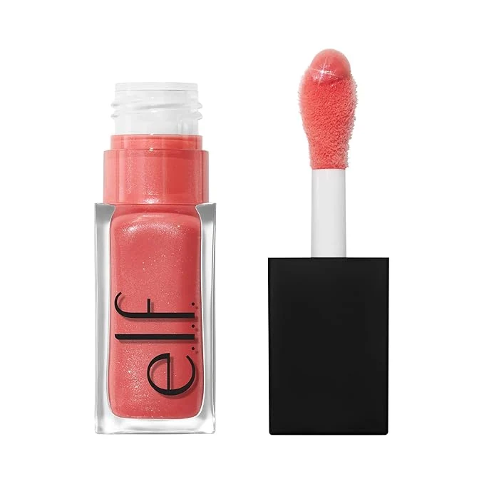 Refined e.l.f. Glow Reviver Plumping Lip Oil Tinted Lip Plumper Pure