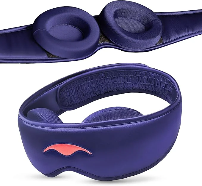 Original Design Manta Silk Sleep Mask – Premium 22 Momme Silk Eye Mask Designed Proven