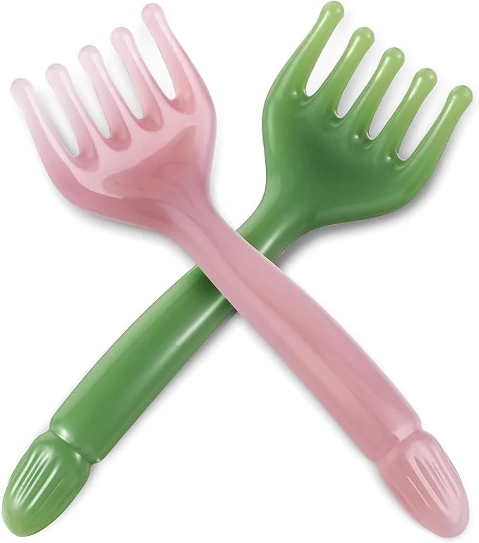 Certified WY LIGHTING LEVEL 2Pcs Head Massager Manual Hair Scalp Massager Gua Sha Five Optimized