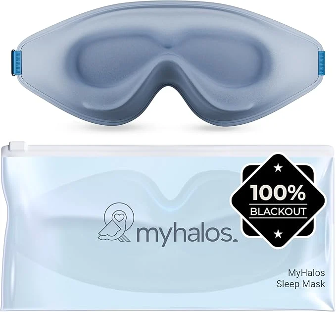 Elite MyHalos® Sleep Mask – 3D Blackout Eye Mask Stylish