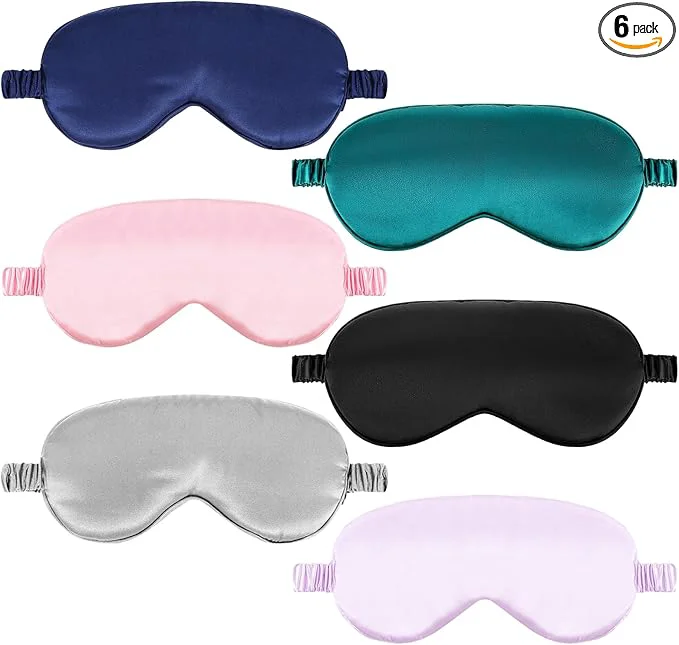 Specialty Silk Sleep Masks 6 Pack Eye Masks Consistent