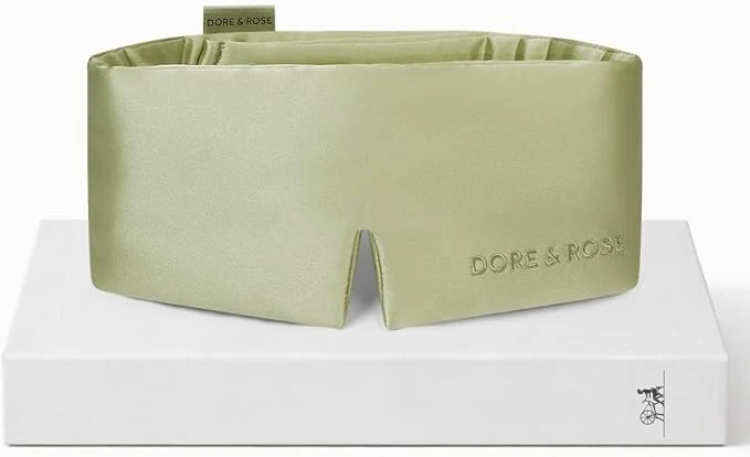 Solid Dore Rose Deep Sleep Mask for Women and Men Exceptional