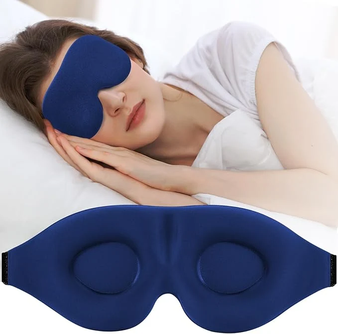 Natural ZGGCD Sleep Mask for Side Sleeper Light Blocking Sleeping Eye Mask for Women Superior