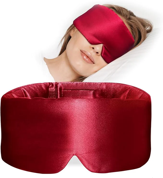 Classic Mulberry Silk Sleep Mask Large Eye Cover Fashionable