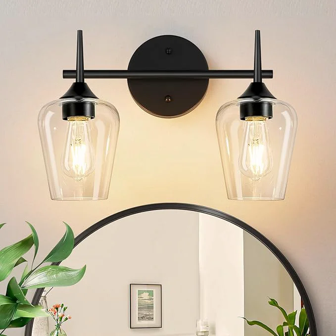 Genuine MOKATNG 2-Light Bathroom Light Fixtures Bathroom Lighting Fixtures Over Mirror Effective