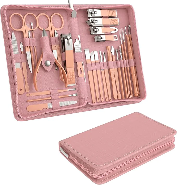 Reusable Tseoa Manicure Set Personal Care Nail Clipper Kit Professional Nail Clipper Comfortable