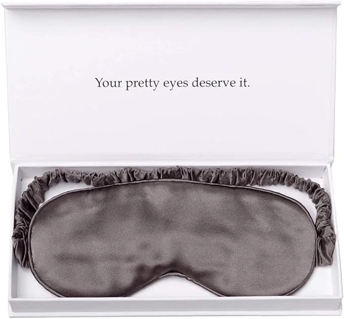 Modern Silk Sleep Mask Light Blocking Luxury Mulberry 19mm Silk Eye Mask Eye Advanced
