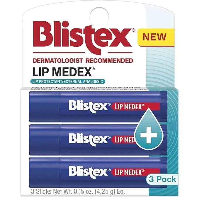 Minimalist Blistex Lip Medex Stick 0.15 oz Each Advanced Hydration Medicated Relief Eco-Friendly