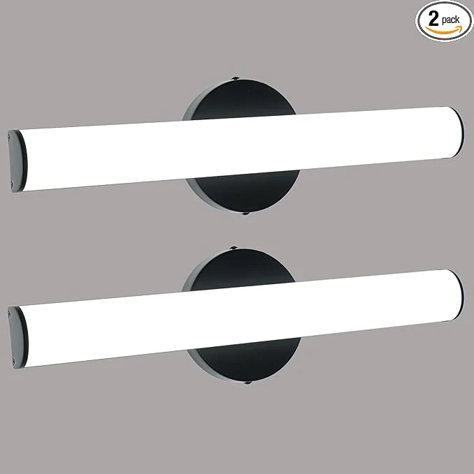 Elite OOWOLF 2 Pack Bathroom Vanity Light Adjustable Brightness 12W 17.3inch Elegant
