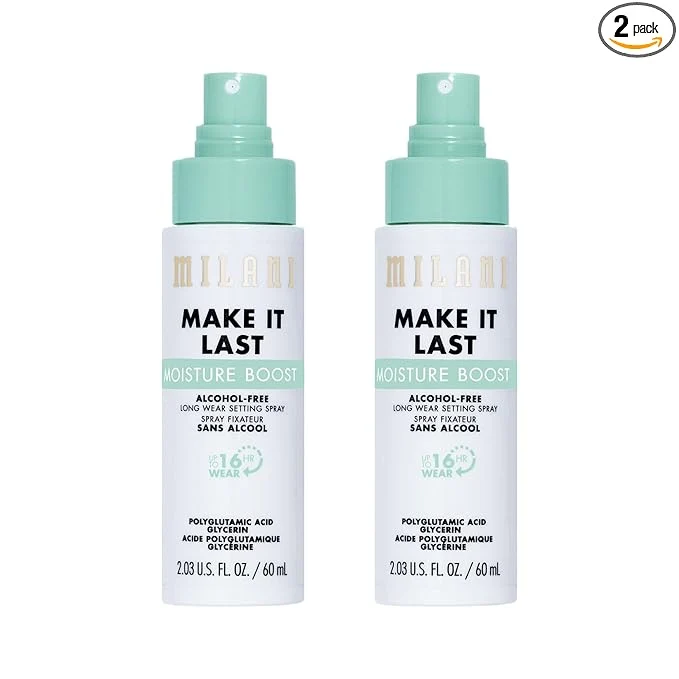 Breathable Milani Make It Last Moisture Boost Setting Spray Professional