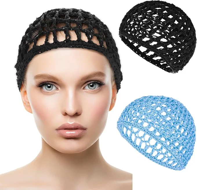 Original Design WLLHYF Wig Cap Thick Long Hair Caps Adjustable Net Mesh Braided Weaving Making High-Quality