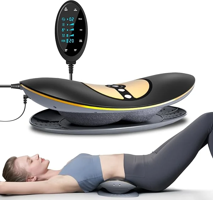 High-Grade Electric Lumbar Traction Device 20-Level Electrotherapy 3-Level Vibration Powerful